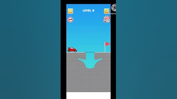 Draw Bridge Puzzle Gameplay#7 @Galaxy Gamers #Shorts