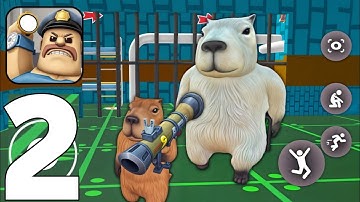 Barry Prison Escape Obby - New Update New Chapter Gameplay Walkthrough Part 2 (Android, iOS)