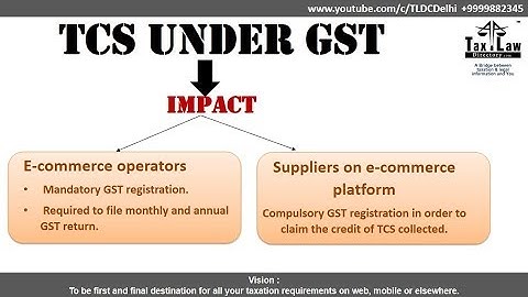 A Step-by-step Guide to TCS provisions under GST/ Tax collection at source under GST