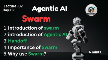 Day-2 What is OpenAI Swarm? | Swarm Explained in Simple Words (Python AI Agents) #ai #agenticai