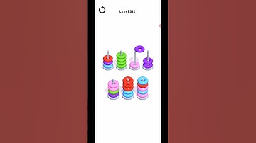 Hoop Stack Level 312 WalkThrough Solution Gameplay
