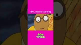 Arthur punches D.W. #shorts