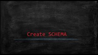 33 SAP HANA SQL Create schema