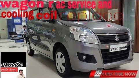 Suzuki wagon r ac service and replace cooling coil leak and new install #mzautos