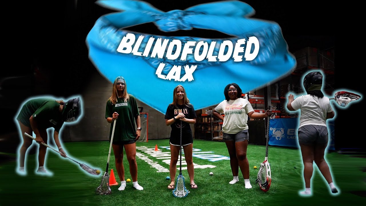 Blindfolded Lacrosse Relay YouTube