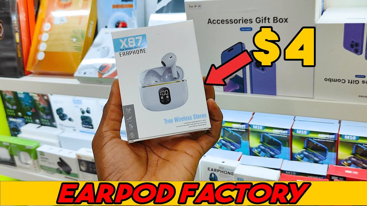 World Largest And Cheapest Earpod Wholesale Market | Yiwu Wholesale Market