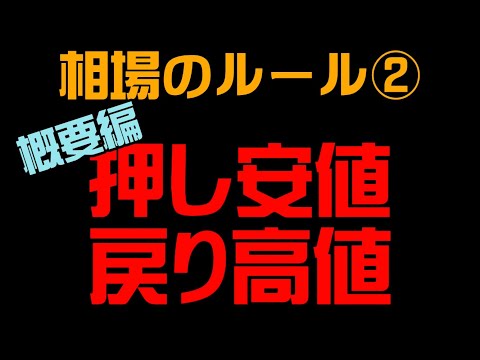【相場のルール】相場の構造を学ぼう！「押し安値と戻り高値」     「テクニカル分析のコミュニティー」やってます！概要欄のメールアドレスから、お気軽にご連絡ください。