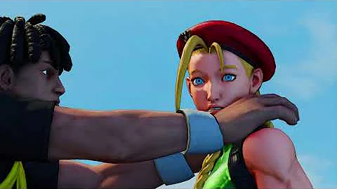 Laura and Cammy Swap Cutscenes: Street Fighter 5 Story Mode Model Swap