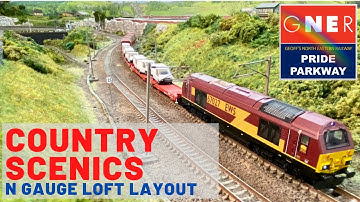 Countryside Scenics - N Gauge Loft Layout - Ep 24