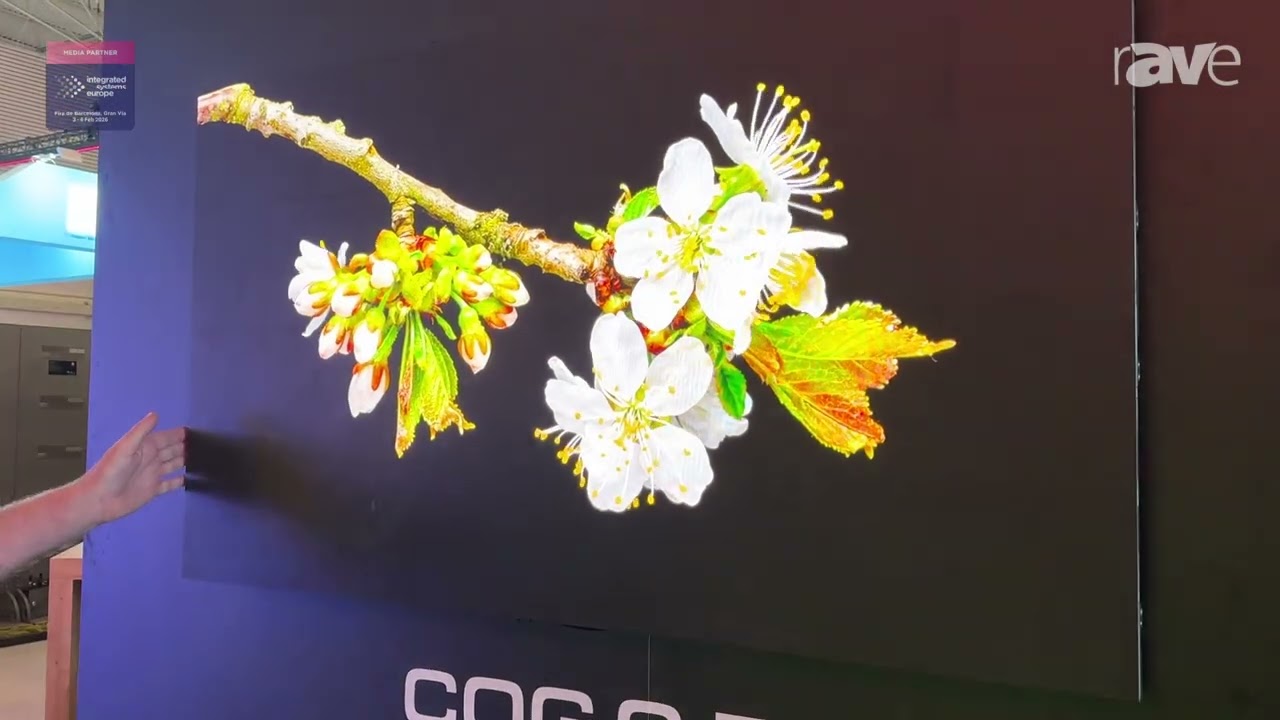 ISE 2026: Transtech LED Shows Off Chip on Glass Display Solution
