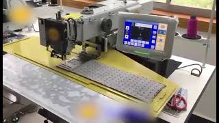 YY-2025 COMPUTERIZED PROGRAMMABLE PATTERN SEWING MACHINE FOR MOPS 2