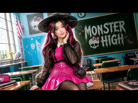 I Got to Monsters Academy! First Day of Ordinary Girl in a Weird School