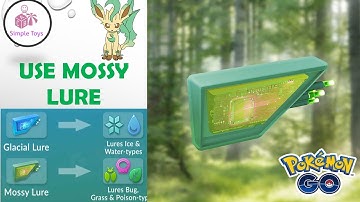 How To Use Mossy Lure Pokemon Go #shorts