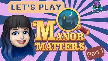 Let’s Play Manor Matters – Mysteries, Puzzles & Renovation (Part 1)