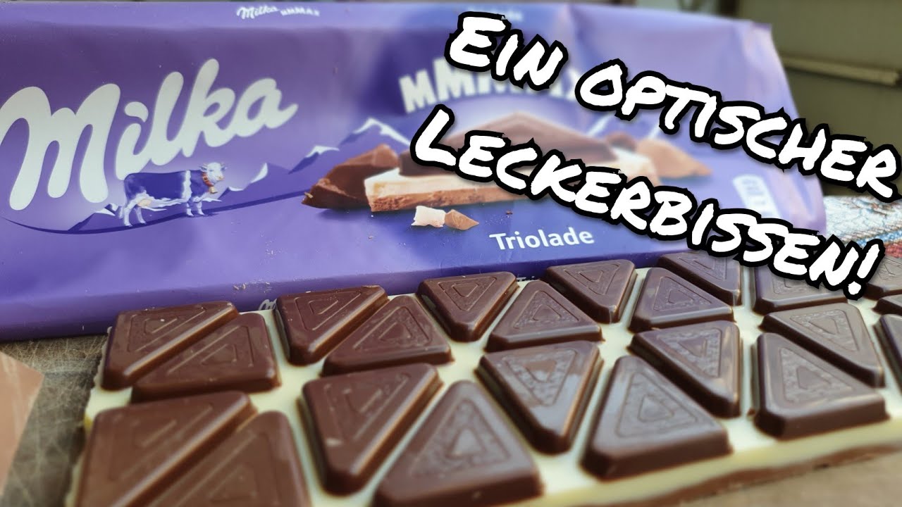 Triolade Milka Max Triolade Schokolade im Test | FoodLoaf - YouTube
