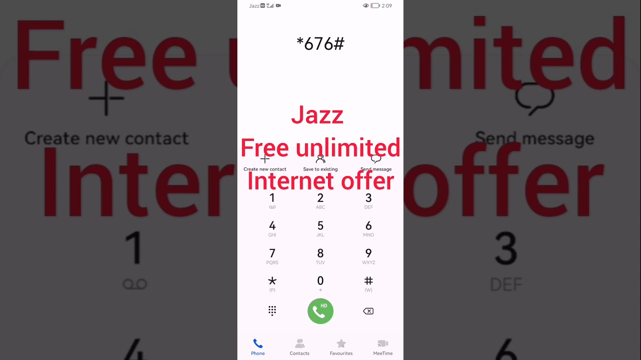 Jazz Free Internet Code 