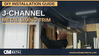 J Channel Metal Siding Trim - DIY Installation Guide