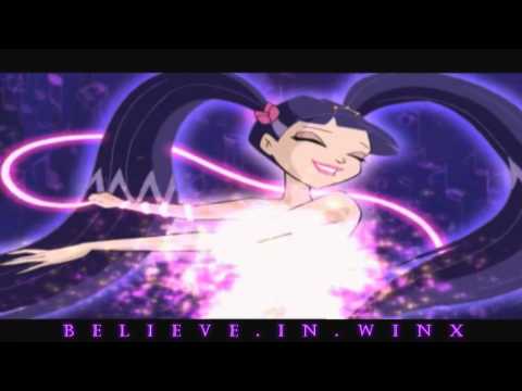 Winx Club:Musa Enchantix Transformation! Nick Dub! HD!