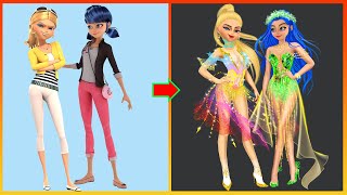 Miraculous New Episode: Ladybug, Queen Bee Dress Up - Miraculous SWITCH UP CLOTHES