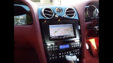 Bentley Sat Nav Upgrade with Apple CarPlay and Hi-Fi System