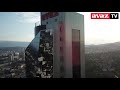 Soko svio gnijezdo na vrhu "avaz-twist-towera“