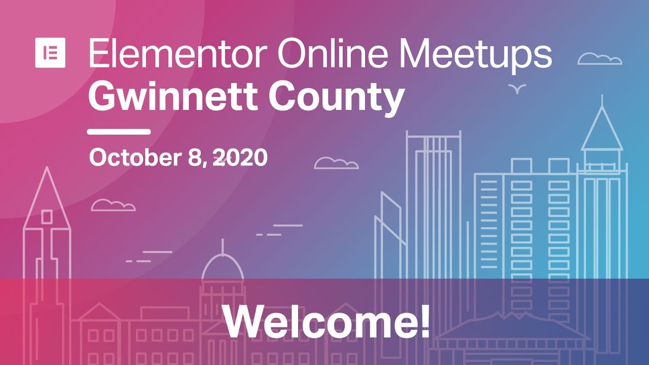 Elementor Gwinnett County Online Meetup October 8 2020 YouTube