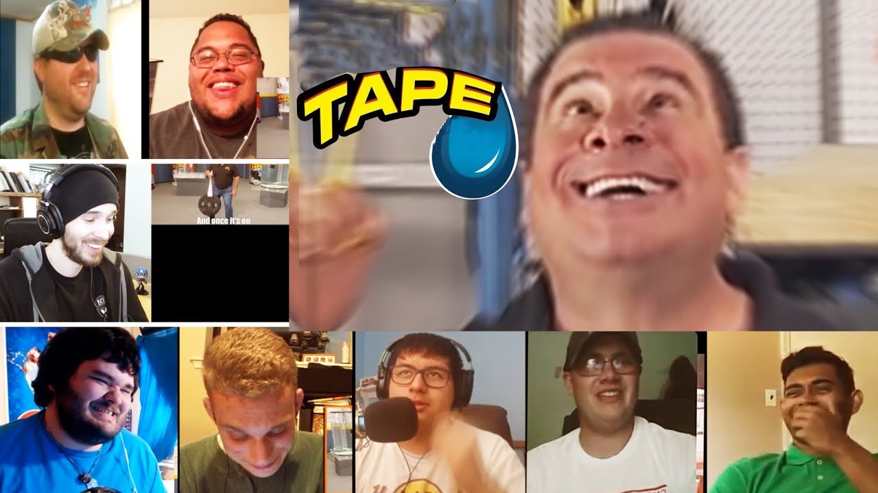 Phil Swift From Flex Tape Has a Mental Breakdown REACTIONS MASHUP