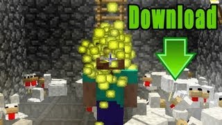 Minecraft: Chicken XP Farm - level 30 in minutes | With Download | World2Industries E01