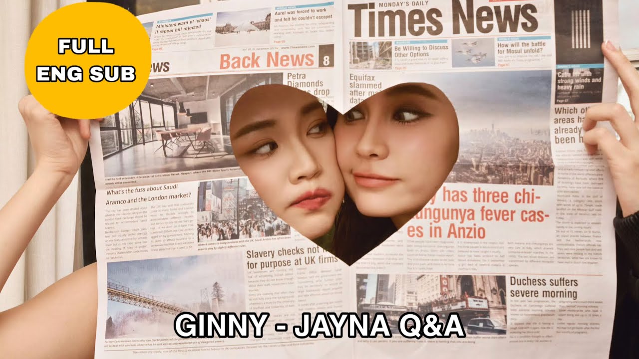 [ЧАСТЬ II] Вопросы и ответы: Джинни и Джейна рассказывают о своих любимых привычках