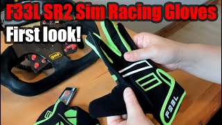 F33L SR2 Sim Racing Gloves first look! Not impressed!
