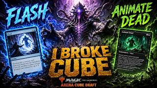 I Broke Cube with Flash and Animate Dead | MTG Arena Cube Draft