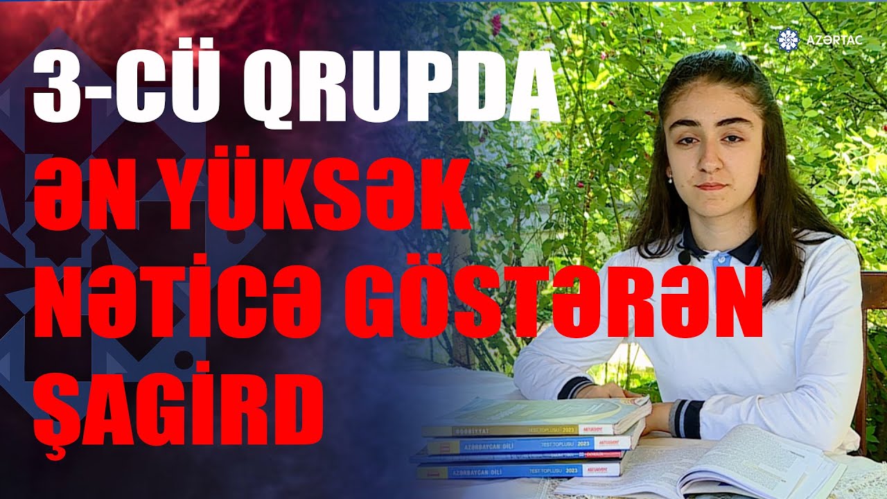 Tovuzun ən yüksək bal toplayan şagirdi illərdir ki, arzuladığı ixtisas üzrə təhsil alacağını deyir