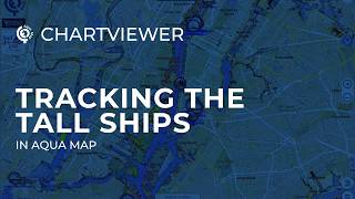 Track the Sail4th 250 Tall Ships in Aqua Map