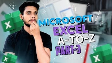 Part-03-Microsoft Office Excel Full Bangla Tutorial | Ms Excel Bangla Tutorial pial240