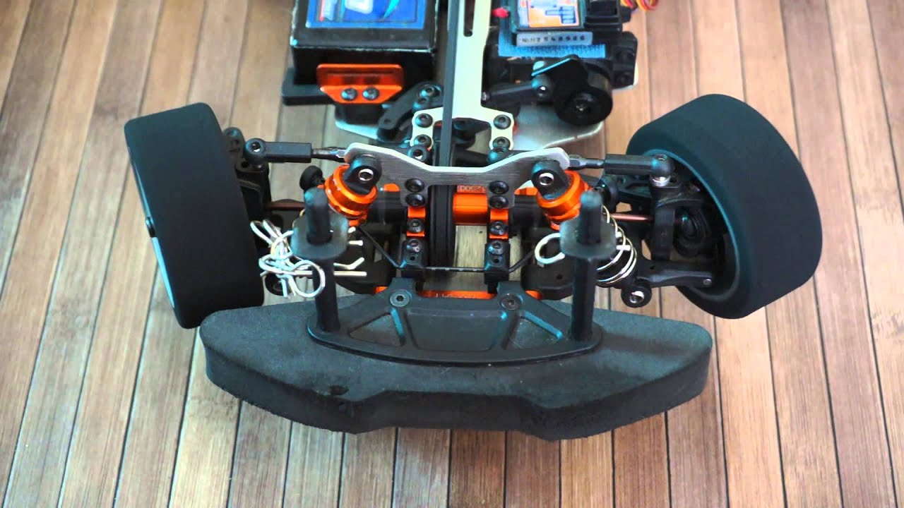 Basher - RZ4 - RGT DT2 - Spring steel CVD chattering • - YouTube