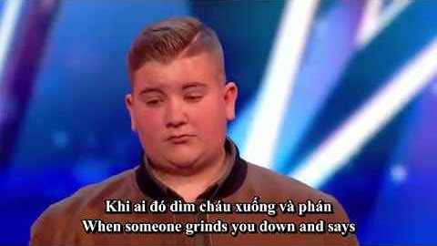 [Eng-Vietsub] Kyle Tomlinson: cậu bé từng bị từ chối, chứng minh David sai & nhận nút vàng (BGT)