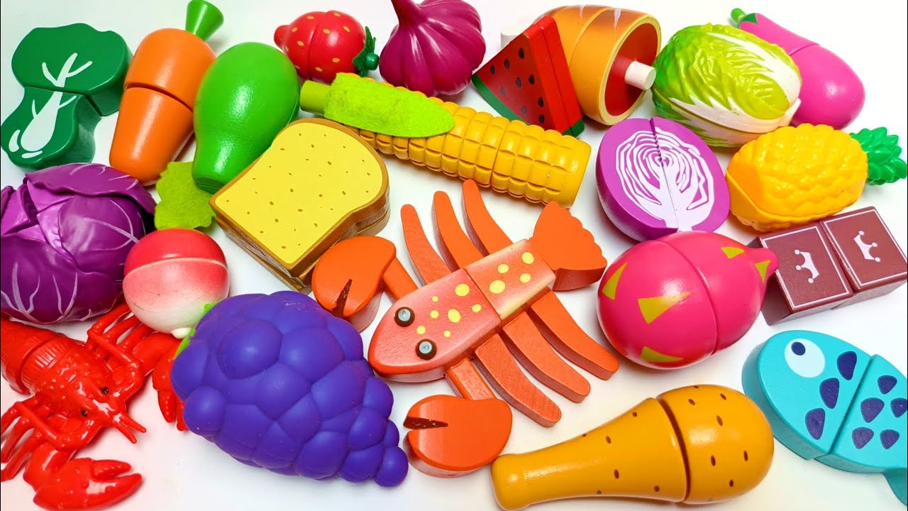 Satisfying Video | How to Cutting Fruits and Vegetables | Squishy ASMR | Mixing Fruits 🍓🍇🍐🍎🍌🍉