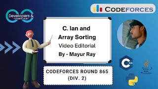 C. Ian and Array Sorting | Codeforces Round 865 (Div. 2) | Codeforces | DCC NIT-A Net Worth