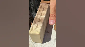 Carving A Hawaiian Pattern Into A Wood Mallet Whakairo Patu 