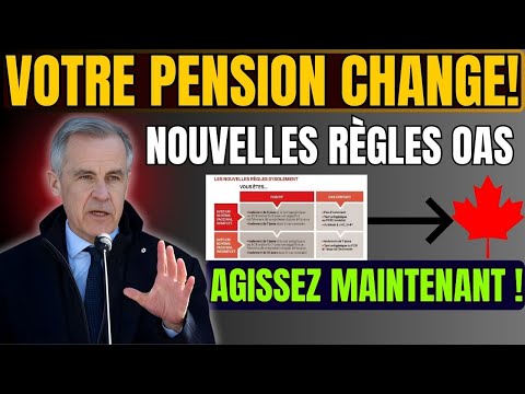 Pension De Vieillesse 2026 Changement Choquante De Mark Carney Le 20 Janvier 