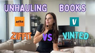 Where I made more money unhauling books 📚 Vinted vs Ziffit 🤑💸