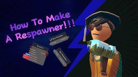 (Week 2 VCC Project) How To Make A Respawner/Teleporter In Rec Room!!!