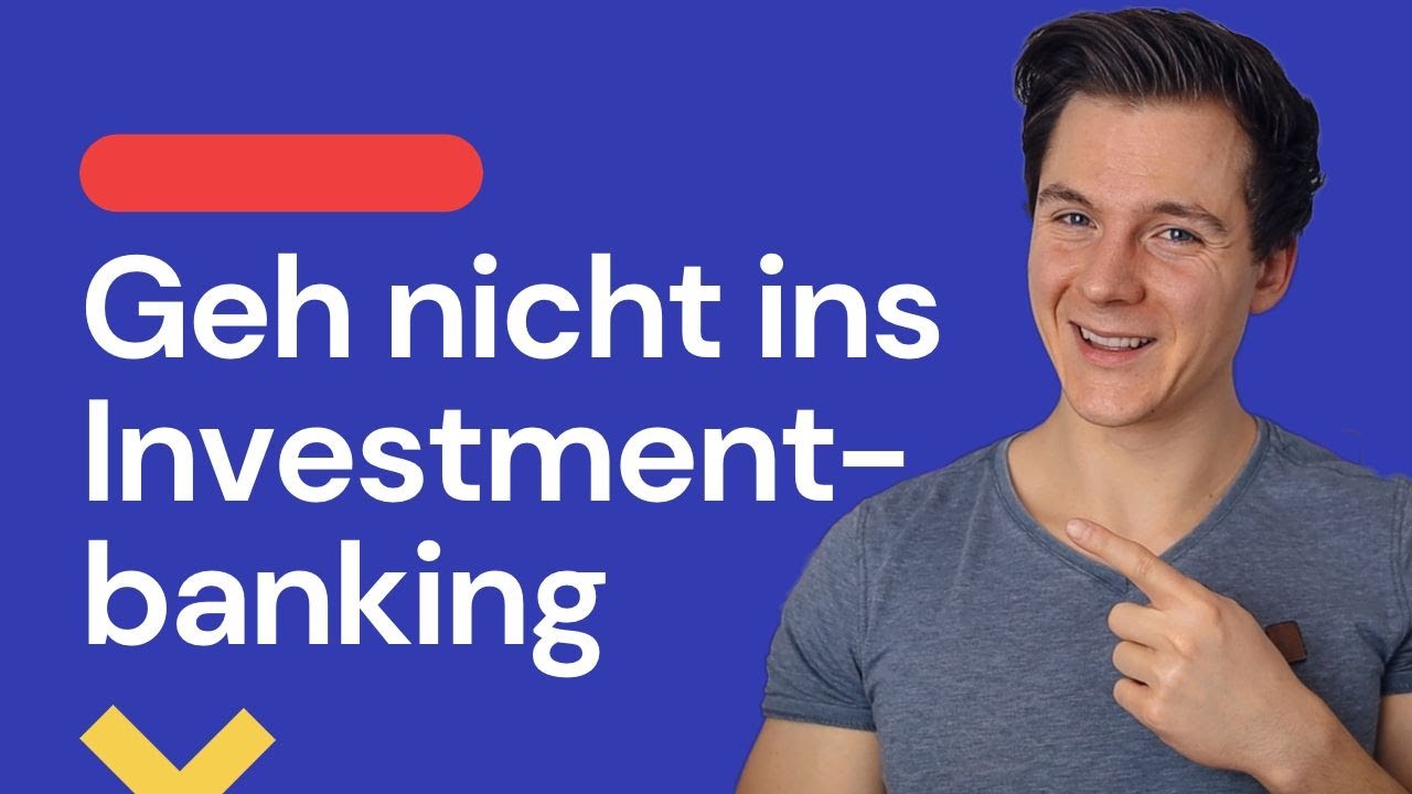 Geh nicht ins Investment Banking