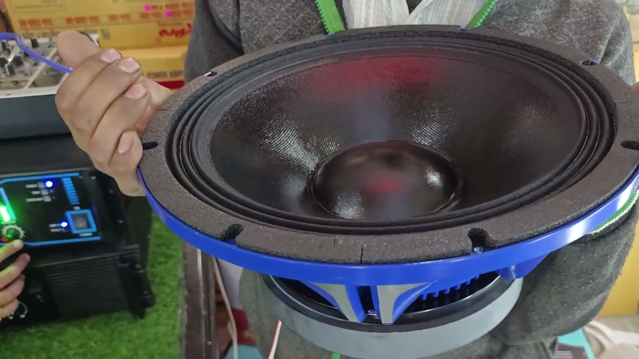 12 inch 600 watt Sound Testing