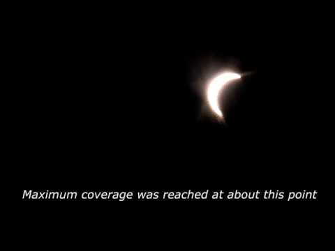 Bellingham WA: 2017 Solar Eclipse (partial eclipse sped up with cross fades)