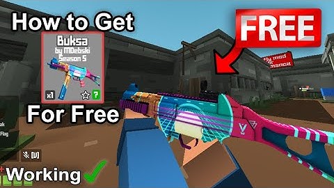 How to get Buska Skin for FREE in Krunker.io (WORKING)