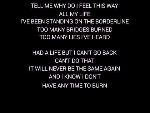 The Rasmus - Time To Burn (Lyrics)
