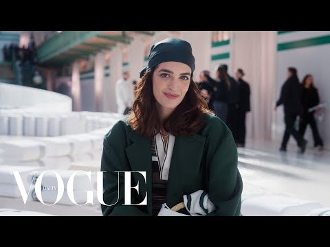 Greta Ferro si prepara con Lacoste per il loro fashion show a Parigi | Vogue Italia