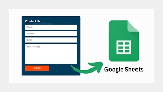 Google Sheets | How To Send HTML Form Data To Google Sheets