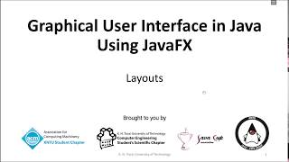 003 - 01 - JavaFX Tutorial - Layouts - Part 1